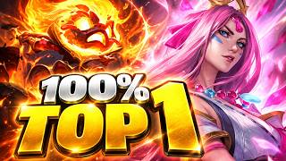La compo 100% TOP 1 sur TFT
