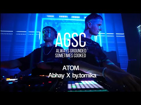 Dark Minimal Progressive Techno Set at House Party | AGSC 06 | ATOM - Abhay x by.tomika
