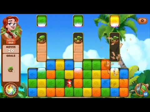 Lost Island: Blast Adventure - Level 545 (No Boosters) HD