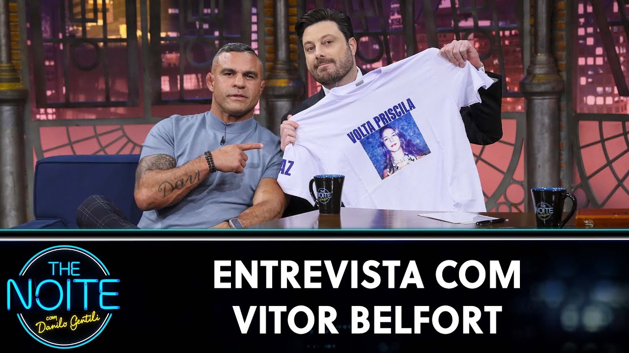 Entrevista com Vitor Belfort | The Noite (17/09/24)