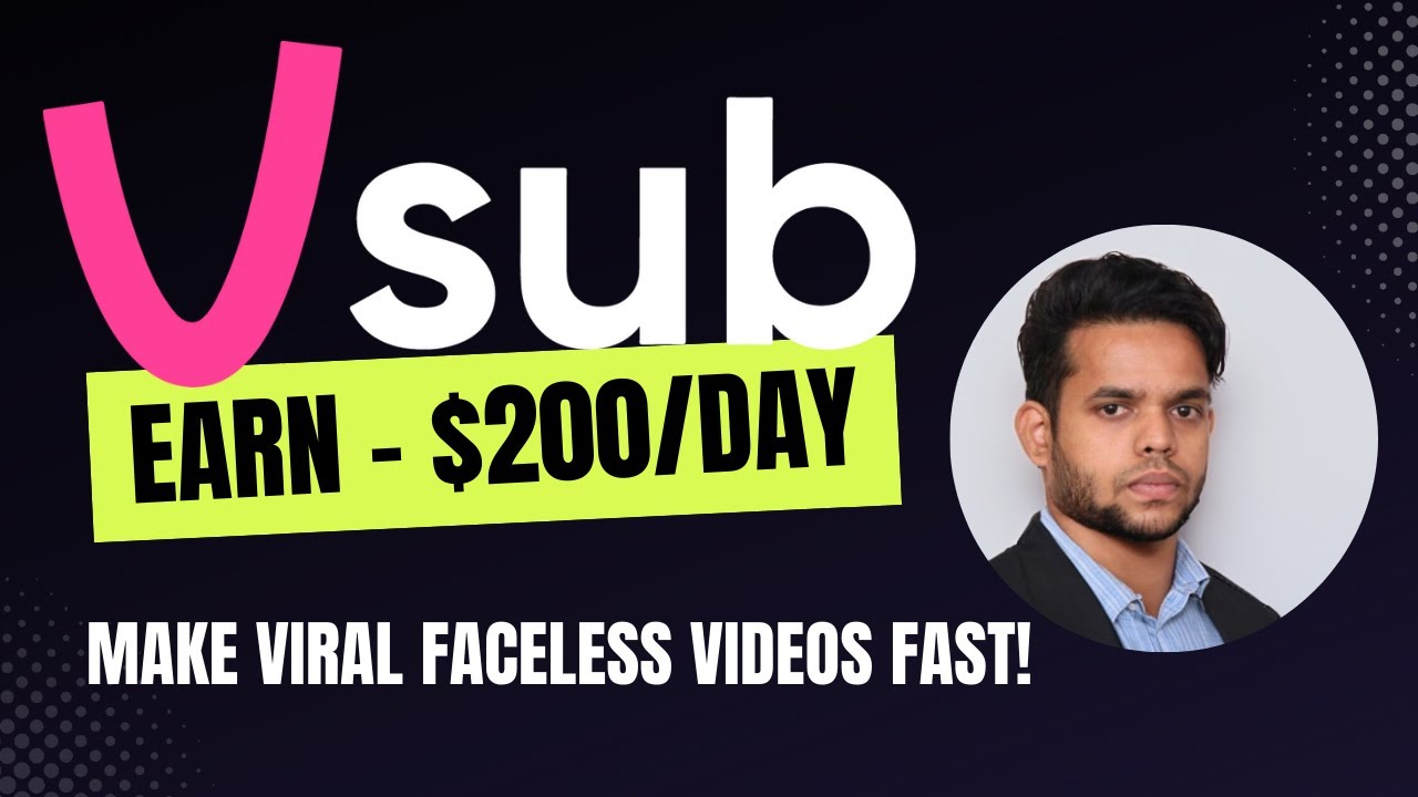 VSub Review: Make Faceless AI Videos & Go Viral on YouTube, TikTok, Instagram!