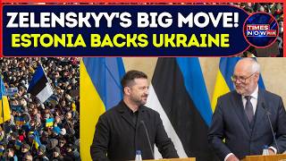 BIG Ukraine Update With Estonia's Alar Karis | Air Defense & Drone Deal | World News | Zelensky