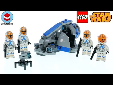 Vidéo LEGO Star Wars 75359 : Pack de combat des Clone Troopers de la 332e Compagnie d’Ahsoka
