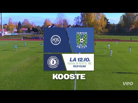 KOOSTE: HJS – Tampere United / Nousukarsinta Ykköseen / 12.10.2024 / Kaurialan Kenttä