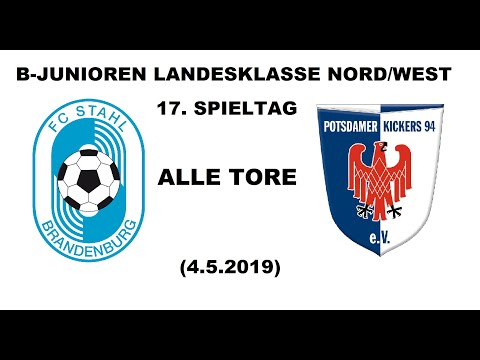 B-Junioren Landesklasse Nord/West FC Stahl vs. Potsdamer Kickers 94 (4.5.2019)[Alle Tore]