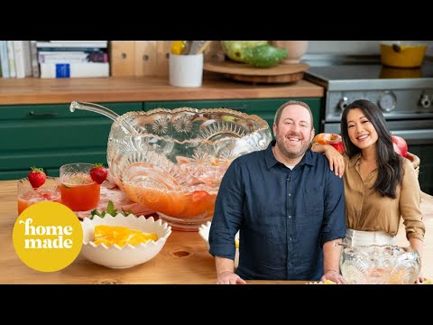 Homemade Fruit Punch with Crystal Kung Minkoff