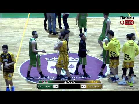 Resúmen CB Extremadura Plasencia vs Xuven Cambados