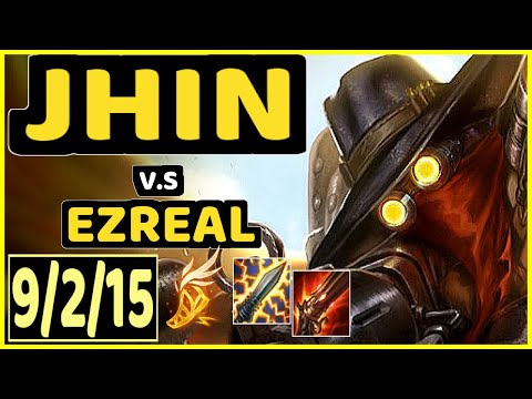 FORG1VEN (JHIN) vs EZREAL - 9/2/15 KDA BOTTOM ADC GAMEPLAY - EUW Ranked MASTER
