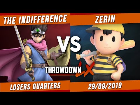 Throwdown LX #68 - Indifference (Hero) vs Zerin (Ness) - SSBU (Shulk) - SSBU Losers Quarters