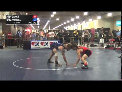 57 kg CR2 - Joey Dance (Southeast RTC) vs Eric Morrill (Southeast RTC)