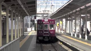 preview picture of video '【阪急電鉄】5100系5134×4R%箕面線運用@石橋('12/09)'
