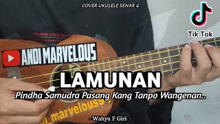 Download lagu LAMUNAN - WAHYU F GIRI || ( Lirik Dan Chord ) Cover Ukulele Senar 4 By Andi Marvelous mp3