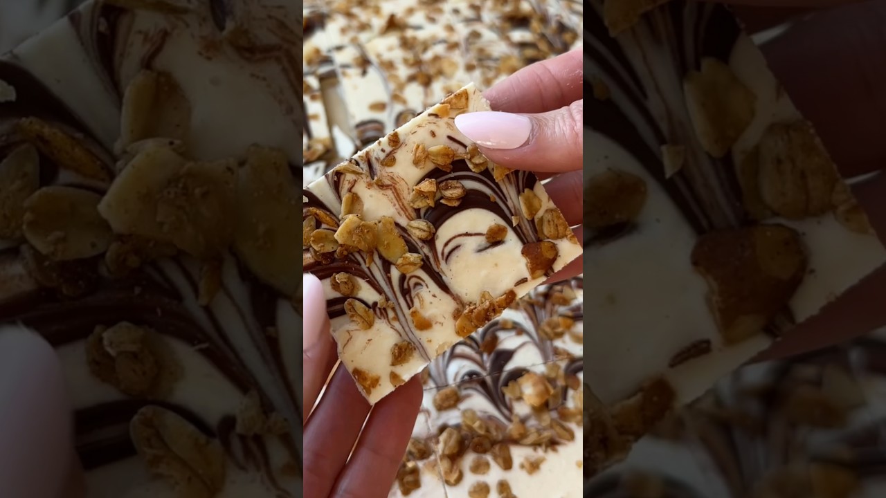 Frozen Cottage Cheese Bark | Eating Bird Food