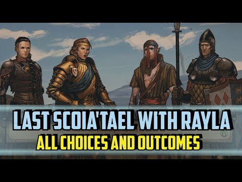 Last Scoia'tael With Rayla All choices - Thronebreaker the Witcher Tales - (The Battle For Naught)