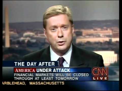 CNN 9/11 LIVE TV Coverage (9/12/01) 6:15 P.M - 6:30 P.M