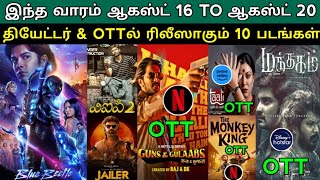 🔥😎 This Week August 16 To August 20 Ott & Theater release Movies List | Blue Beetle, Gun & Gulaabs