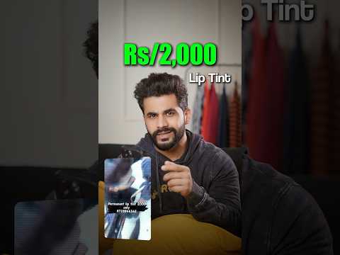 Permanent Lip Tattoo 👄 😳❌