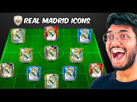 Full Real Madrid Squad But With Icons Only!