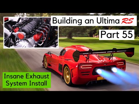 Building an Ultima RS with Nigel Dean. Part 55. High Performance Exhaust System Install