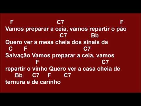 Vamos Preparar A Ceia - CNBB