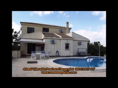 REF: 2317ST - Stunning 4 bed Villa with Pool and large plot in San Luis