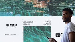 BROCKHAMPTON - 1998 TRUMAN REACTION/REVIEW