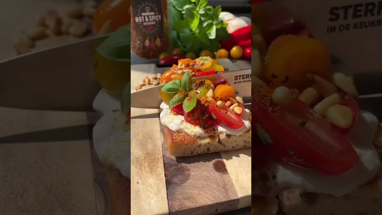 Absurd Lekker! Burrata Toast (Recept Op Insta Reels, Kruidenmixen Op Sterkindekeuken.Nl