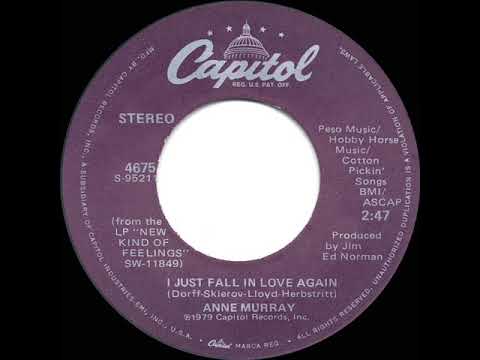 1979 HITS ARCHIVE: I Just Fall In Love Again - Anne Murray (stereo 45--#1 C&W & A/C hit)
