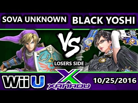 S@X 173 - Sova Unknown (Toon Link, Link) Vs. Black Yoshi (Bayonetta) - SSB4 Losers Bracket - Smash 4