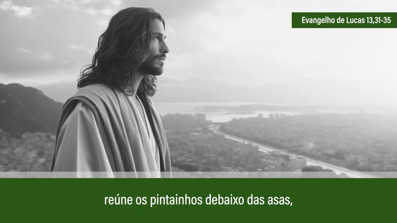 Jesus lamentou: Jerusalém, Jerusalém! Quantas vezes eu quis reunir teus filhos!#EvangelhodeHoje