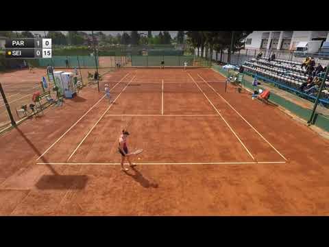 Diane Parry [1] - Ella Seidel [Q] | W60 Zagreb 2023 Semifinals