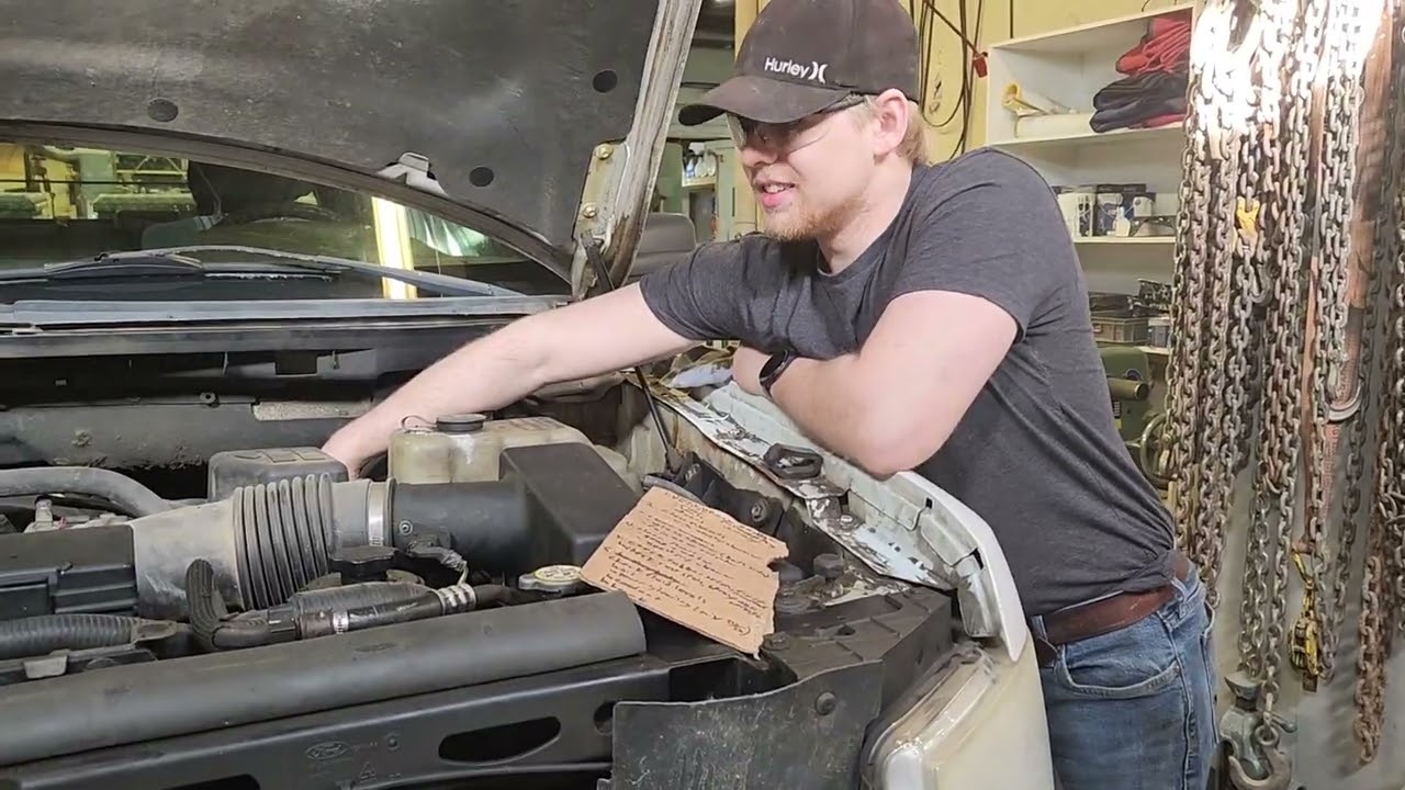 Cleaning the Truck