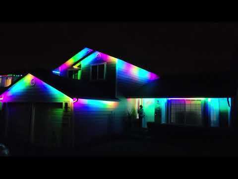 164ft WS2811 Transparent Addressable Color Chasing LED Strip Lighting - superlightingled