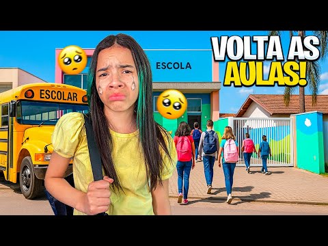 ROTINA DO MEU 1° DIA DE AULA *Tudo aconteceu nesse dia