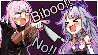 Calli regrets giving Biboo a knife [Hololive]