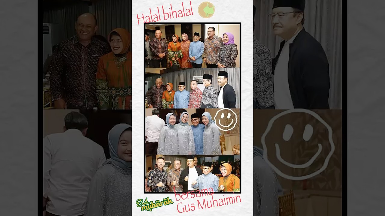 Hangatnya Halal Bihalal bareng Gus Muhaimin dan para tokoh serta ulama.