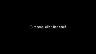Turncoat by Anti-Flag (Lyrics)