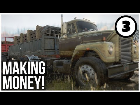 Making Money! | SnowRunner Hard Mode Campaign | Episode 3
