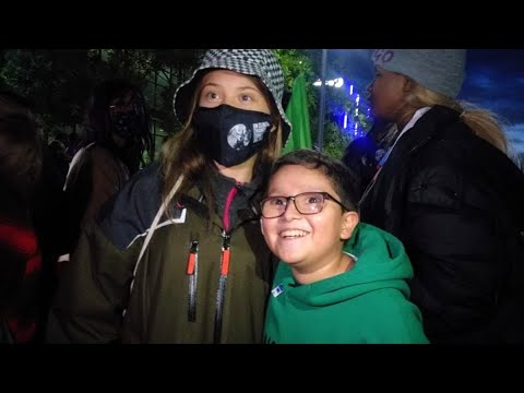 FRANCISCO VERA MANZANARES CONOCIÓ A GRETA THUNBERG EN GLASGOW, ESCOCIA EN  EL COP26 CAMBIO CLIMÁTICO