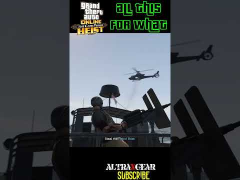 GTA - Worst Approach Vehicle Cayo Perico Heist #shorts