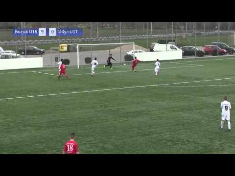 20160312 Bozsik AkadémiaU16 - Tállya KSE U17 összefoglaló