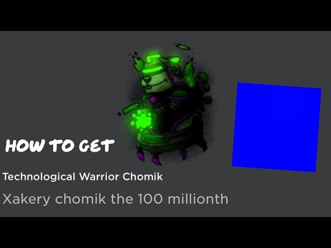 Find the chomiks but bad (46) How to get Technological Warrior Chomik