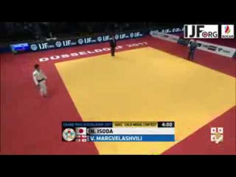 Isoda(JPN)-Margvelashvili(GEO)-66kg FINAL Grand Prix 2017 Düsseldorf