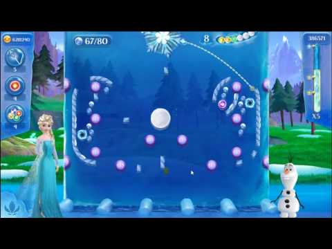 Frozen Free Fall: Icy Shot Level 223 - NO BOOSTERS ☃☃☃