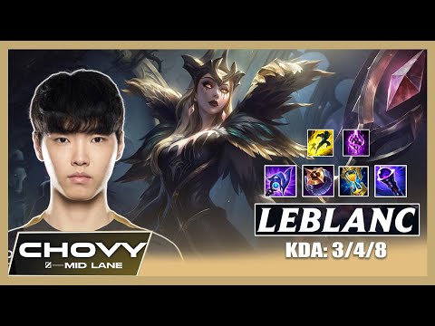Chovy | LeBlanc vs Talon - LoL Pro Replays