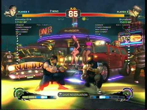 SSF4 Brunaleski (Guy) vs shinostarr514 (Ryu)