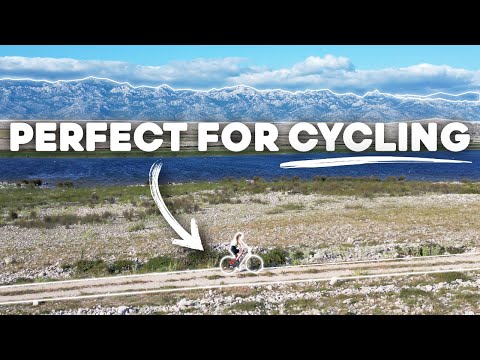 How unique is this? VELIKO BLATO on the island of PAG, CROATIA | Cycling with Bikademy Pag Study