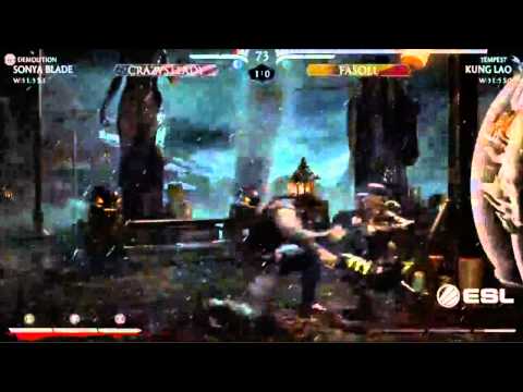 ESL MKX Pro League Season 1 Finals Fasoll vs CrazySteady