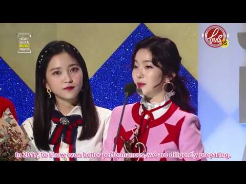 [ForVelvetSubs] 170119 The 26th Seoul Music Awards: Bonsang - Red Velvet (eng)