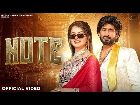 Note | नोट - Jaivir R | Piyanka Mongia | Vinod | Nonu | New Haryanvi Songs | Haryanavi 2025